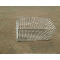 8x10cm pvc enduit galvanisé gabion tissé matelas ou boîte ou panier ou un mur